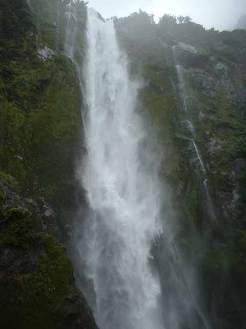 Waterfall Milford Sound